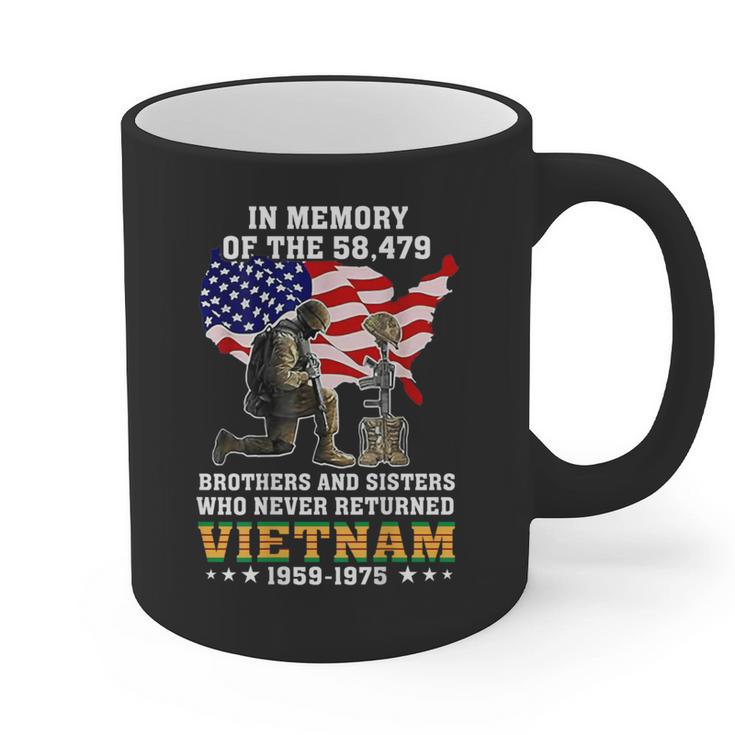 In Memory Of The 58479 Brothers & Sisters On Back Graphic Print Coffee Mug