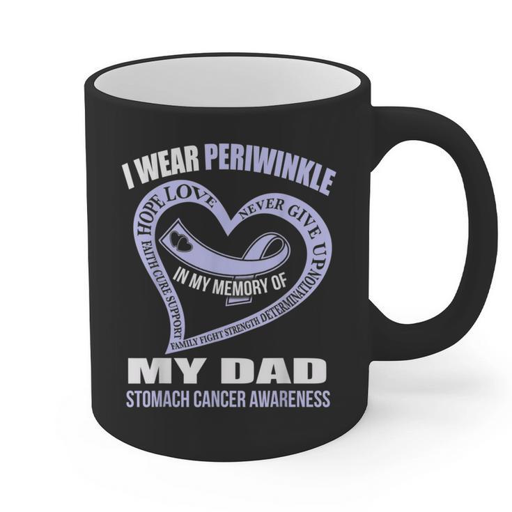 In My Memory Of My Dad STOMACH CANCER AWARENESS Graphic Print Coffee Mug