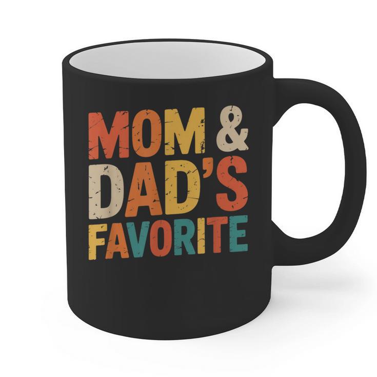 Mom & Dad's Favorite Graphic Print Coffee Mug
