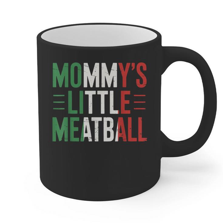 Mommy's Little Meatball Italian Quote Family Dad Mom Kids Graphic Print Coffee Mug Mommy's Little Meatball Italian Quote Family Dad Mom Kids Graphic Print Coffee Mug