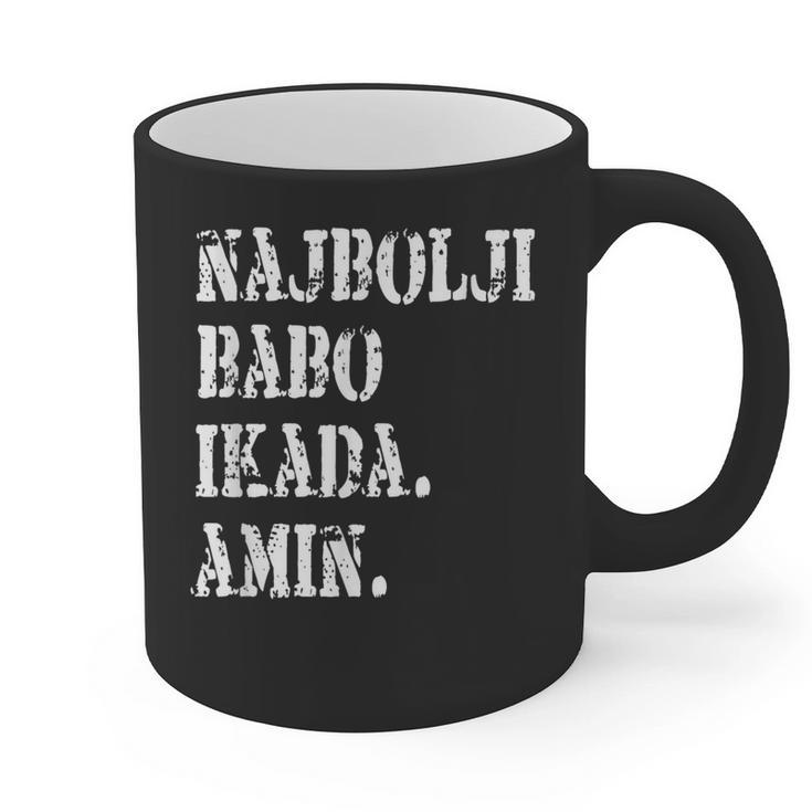 Najbolji Babo Ikad Bosnian Dad Graphic Print Coffee Mug