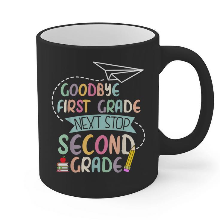 Next Stop 2nd Grade 1st First Grade Graduation Last Day Graphic Print Coffee Mug