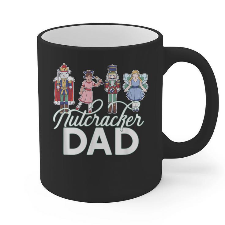 NUTCRACKER DAD Fun Christmas Ballet Parent Meme Graphic Print Coffee Mug