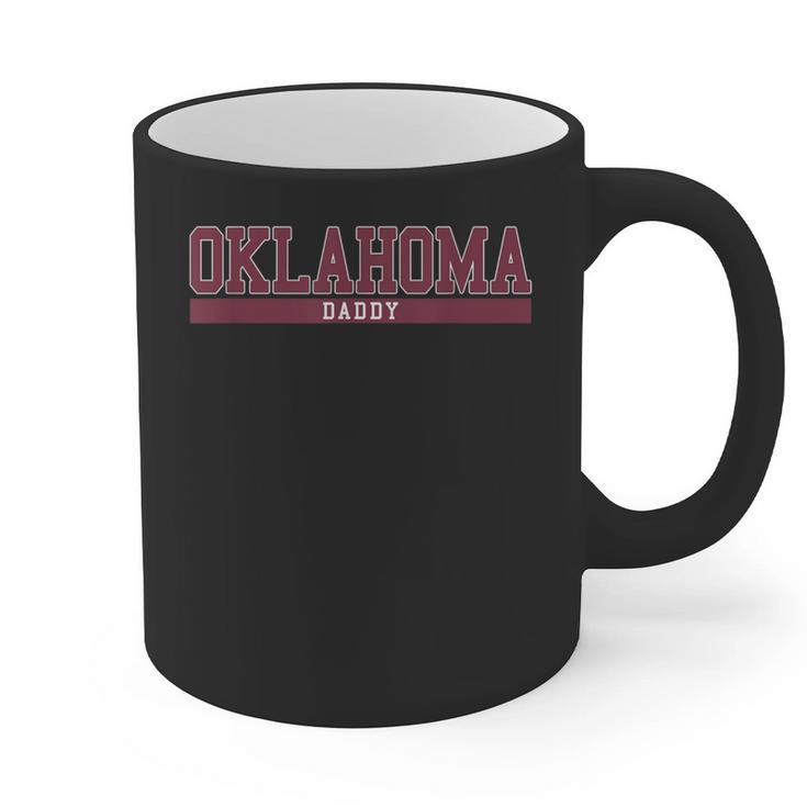 Oklahoma Dad University Sports Graphic Print Coffee Mug