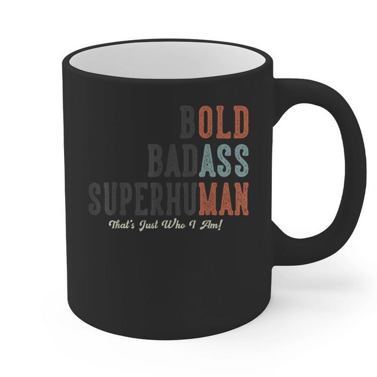 Old Man Saying Gag Father's Day Birthday Dad Grandpa Graphic Print Coffee Mug