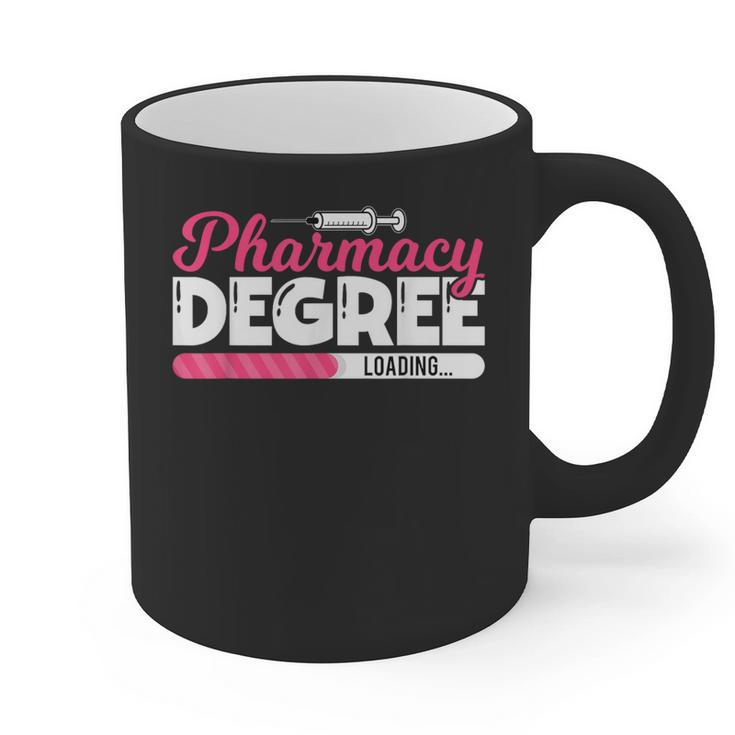 Pharmacy Degree Loading Future Pharmacist Graduation Graphic Print Coffee Mug