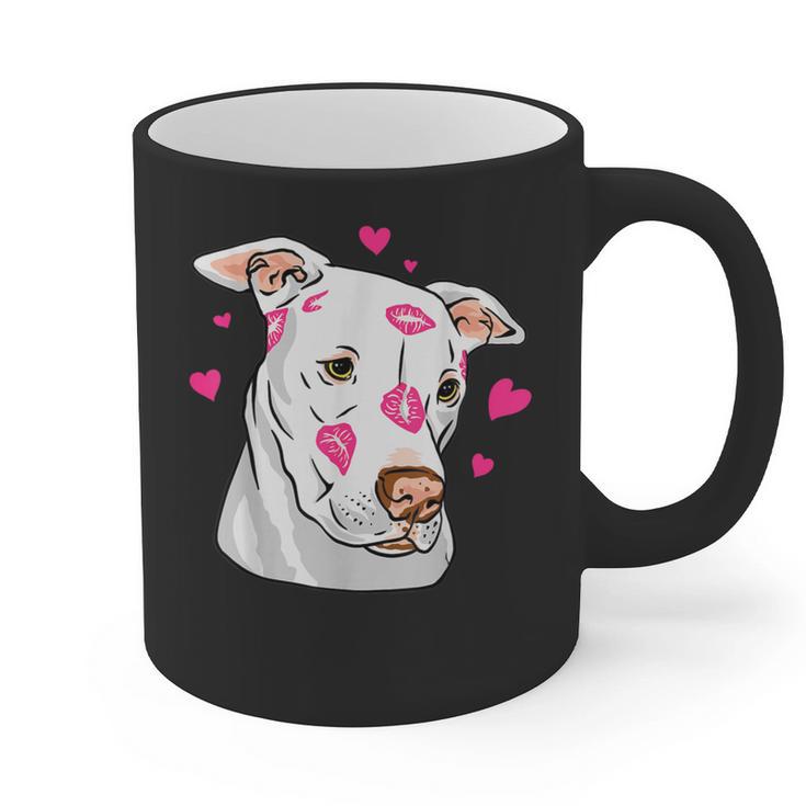 Pitbull Love Pitbull Moms Dads Graphic Print Coffee Mug