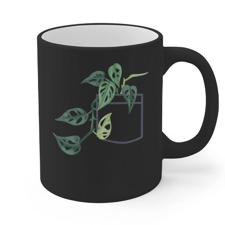 Plant Dad Plant Mom Grow Monstera Adansonii Urban Gardener Graphic Print Coffee Mug