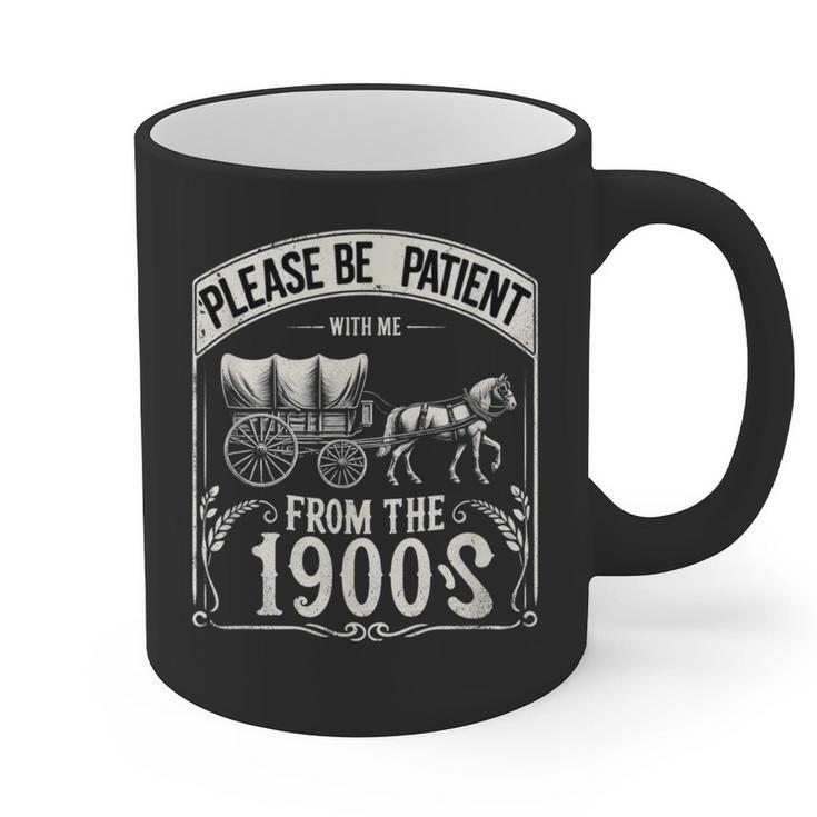 Please Be Patient With Me I'm From The 1900s Vintage Vibes Graphic Print Coffee Mug