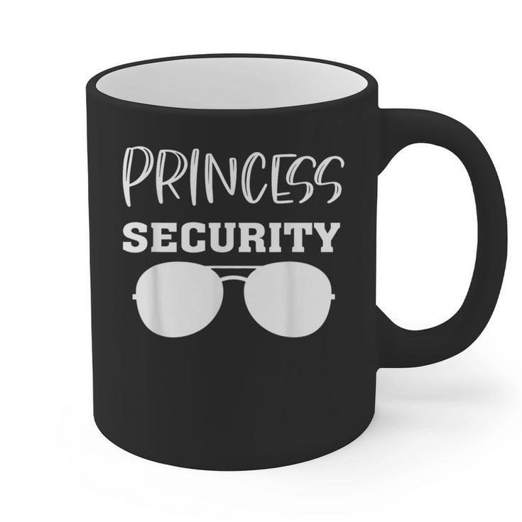 Princess Security Perfects For Dad Orr Boyfriend Small Graphic Print Coffee Mug