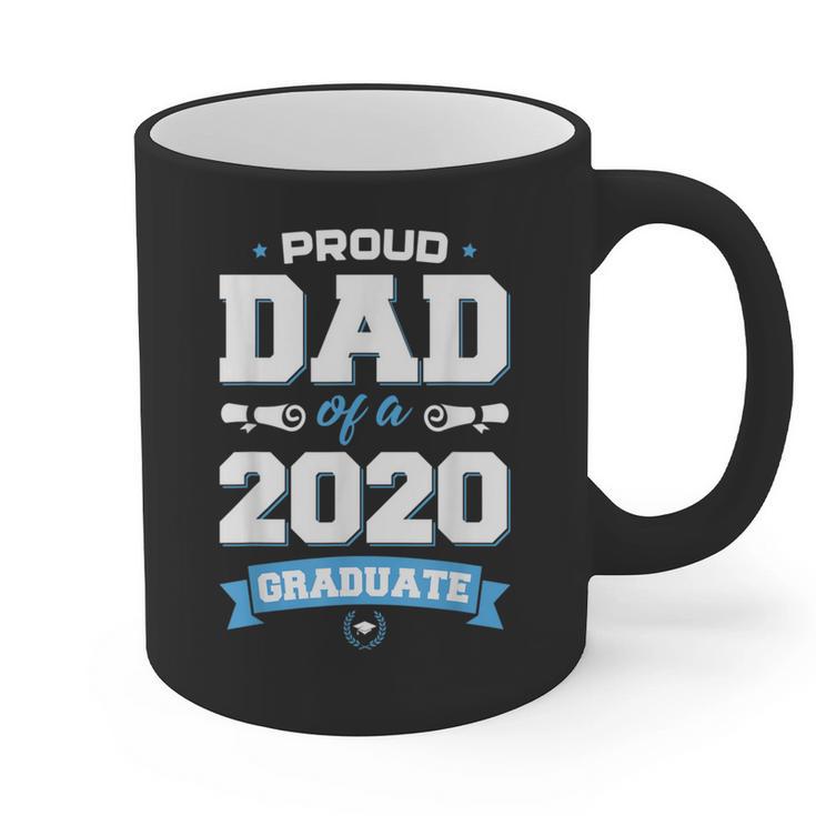 Proud Dad Of A Class Of 2020 Graduate TShirt Graduation Graphic Print Coffee Mug