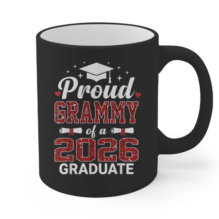 Proud Grammy Of A 2026 Graduate Class Of Graduation Graphic Print Coffee Mug