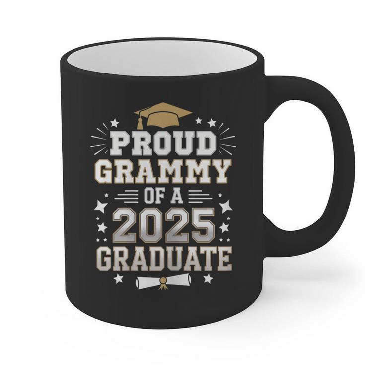 Proud Grammy Of A Class Of 2025 Graduate Senior Graduation Graphic Print Coffee Mug