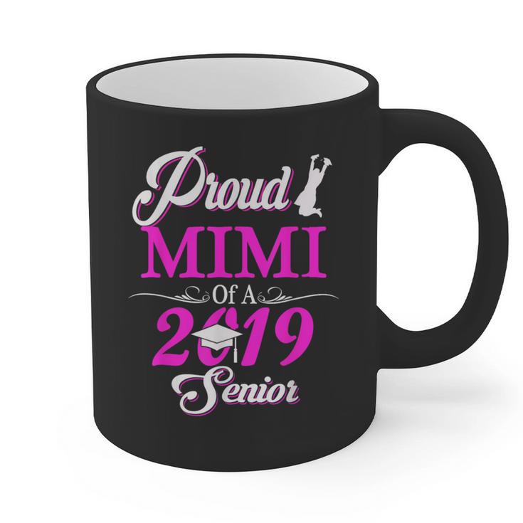 Proud MIMI Of A Class 2019 Senior Tshirt Graduation Graphic Print Coffee Mug
