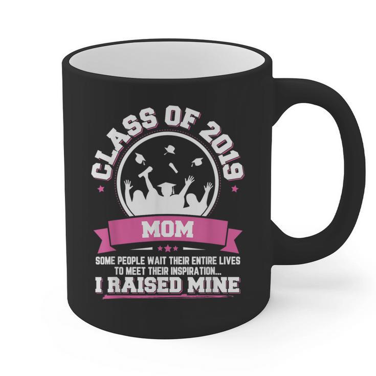 Proud Mom Of A Class Of 2019 Graduate TShirt Graduation Graphic Print Coffee Mug