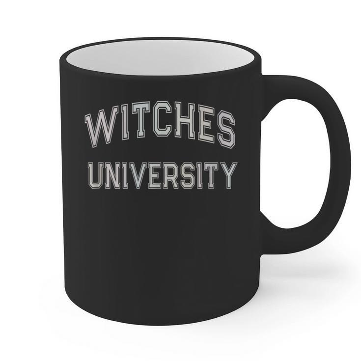 Retro Don'T Call Me WITCHES UNIVERSITY Introvert Sarcastic Graphic Print Coffee Mug