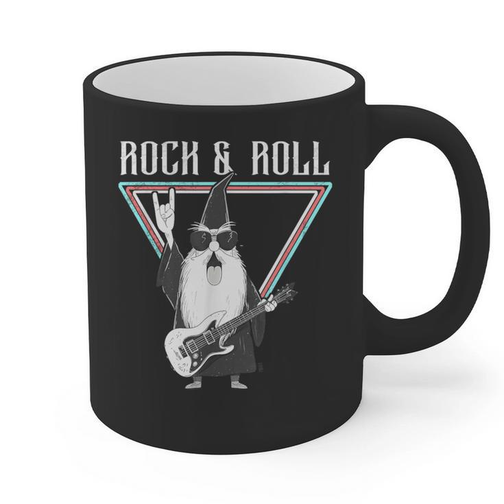 Rock & Roll Wizard Music Nostalgia Graphic Print Coffee Mug