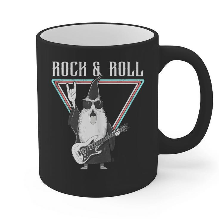 Rock & Roll Wizard Music Nostalgia Graphic Print Coffee Mug