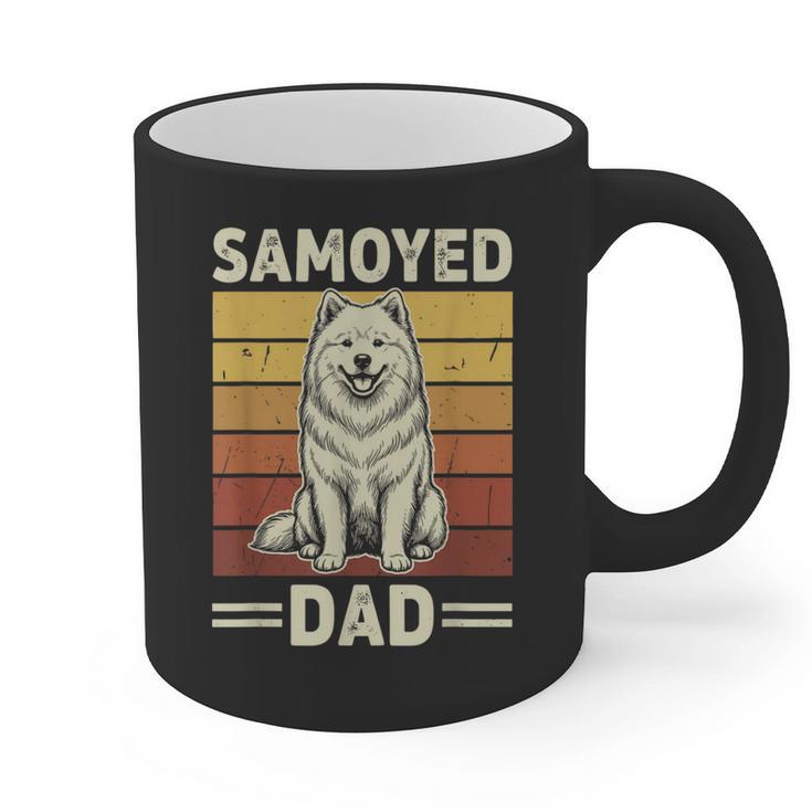 Samoyed Dad Graphic Print Coffee Mug