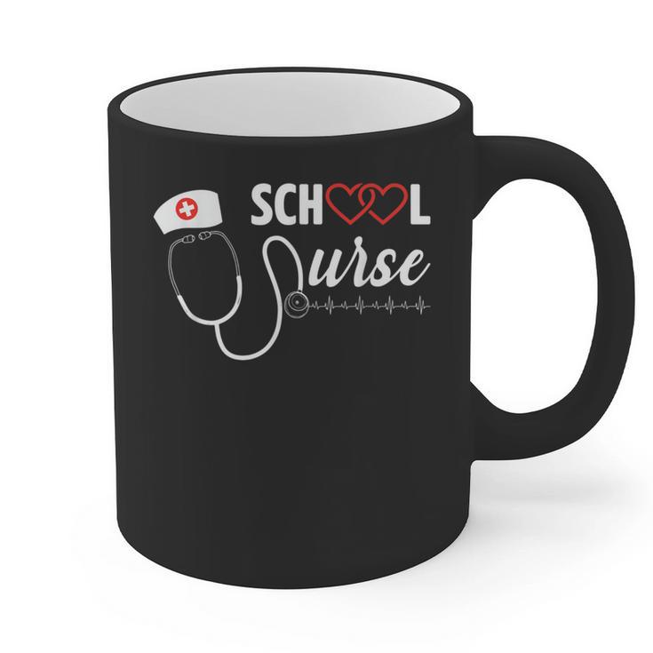 School Nurse Nursing Graduate School Graduation Graphic Print Coffee Mug
