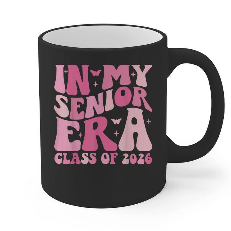 In My Senior Era Class Of 2026 Retro Senior 2026 Graduation Graphic Print Coffee Mug