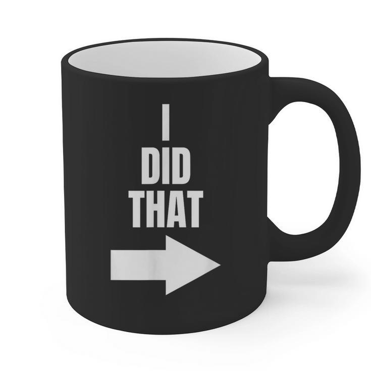 I Did That Shirt Pregnant Dad T-Shirt Graphic Print Coffee Mug