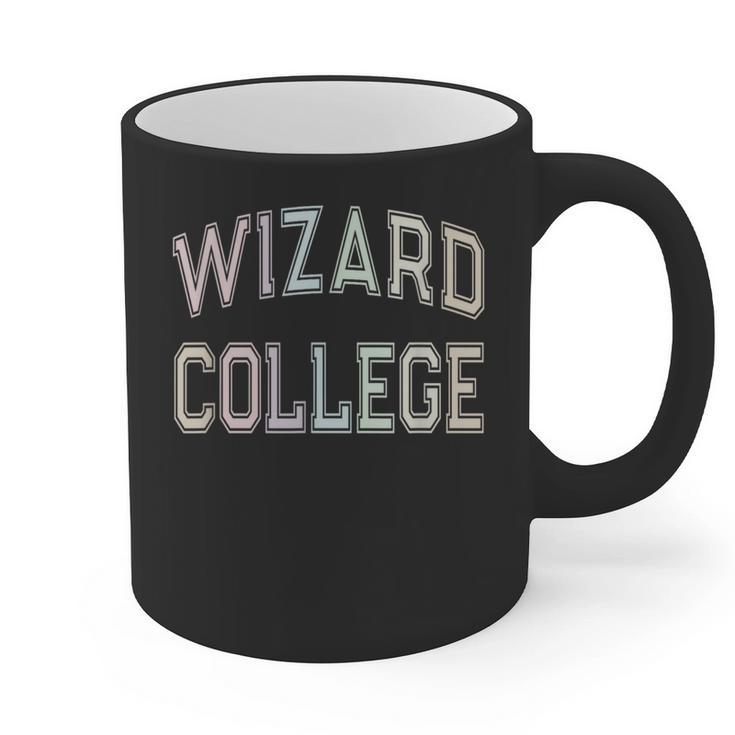 Silly Sarcastic WIZARD COLLEGE Introvert Anti Social School Graphic Print Coffee Mug