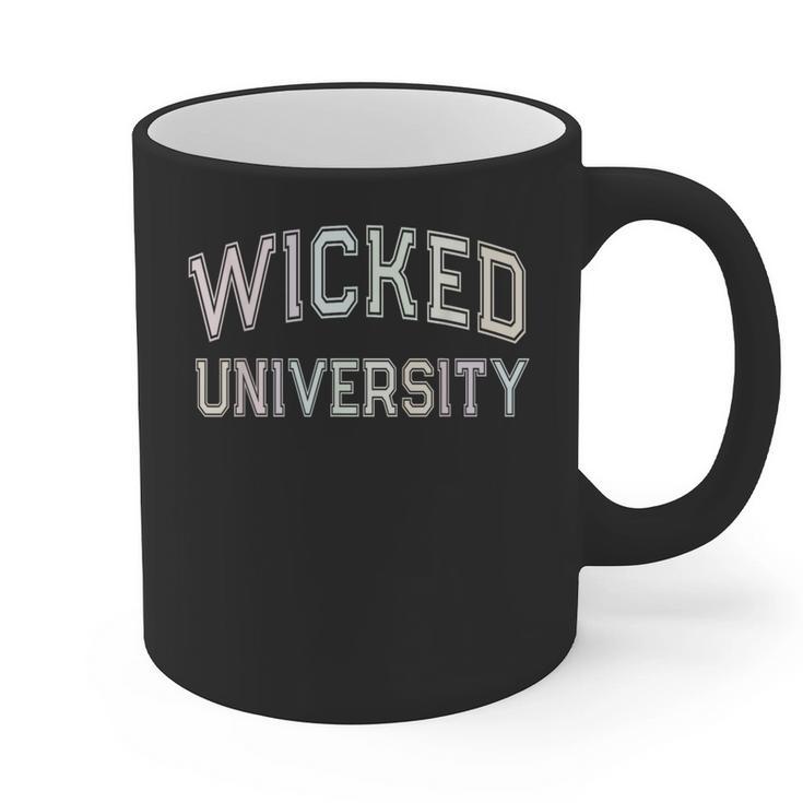 Silly WICKED UNIVERSITY Introvert Salem 1692 Senior 2025 Graphic Print Coffee Mug