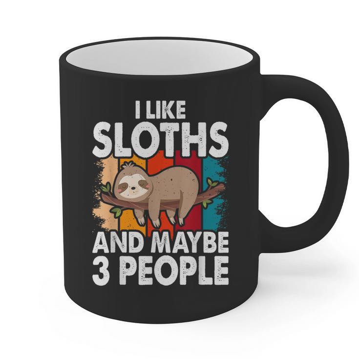 Sloth For Sloth Lover Men Women Kids Introvert Graphic Print Coffee Mug