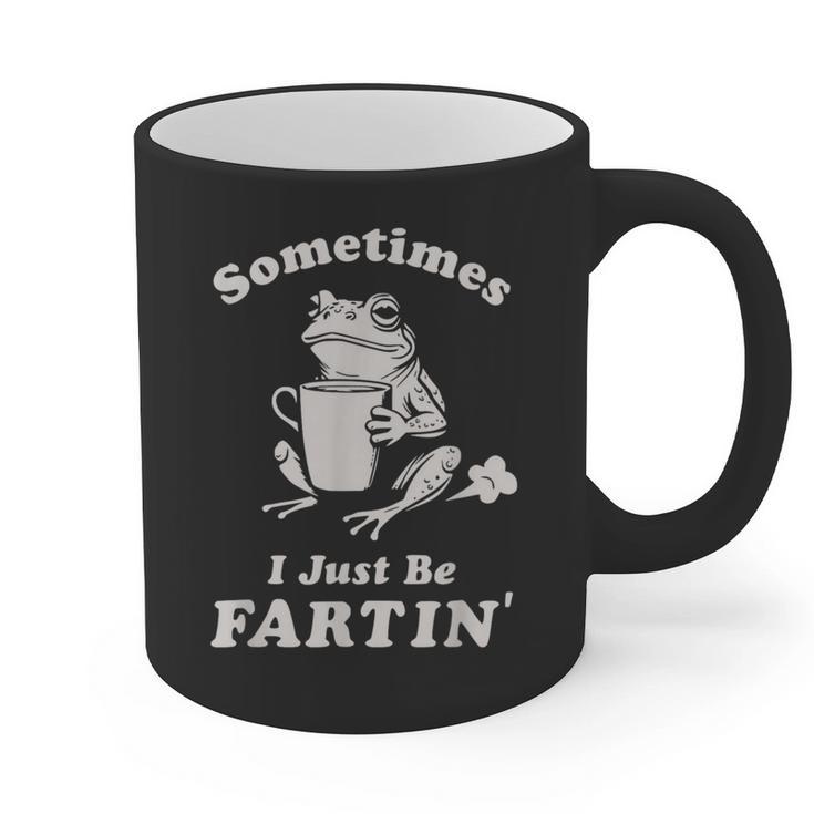 Sometimes I Just Be Farting Dad Husband Boyfriend Graphic Print Coffee Mug