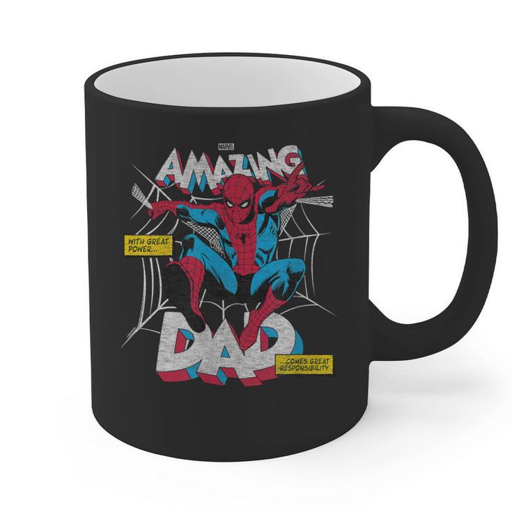 Spider-Man Amazing Dad Graphic Print Coffee Mug
