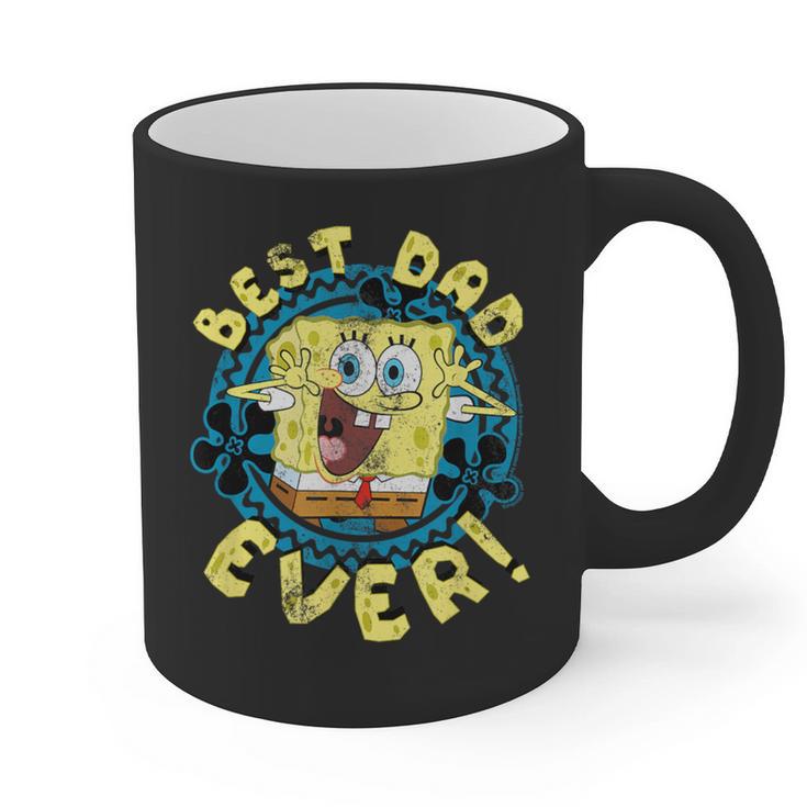 Spongebob Squarepants Father's Day Best Dad Ever Graphic Print Coffee Mug