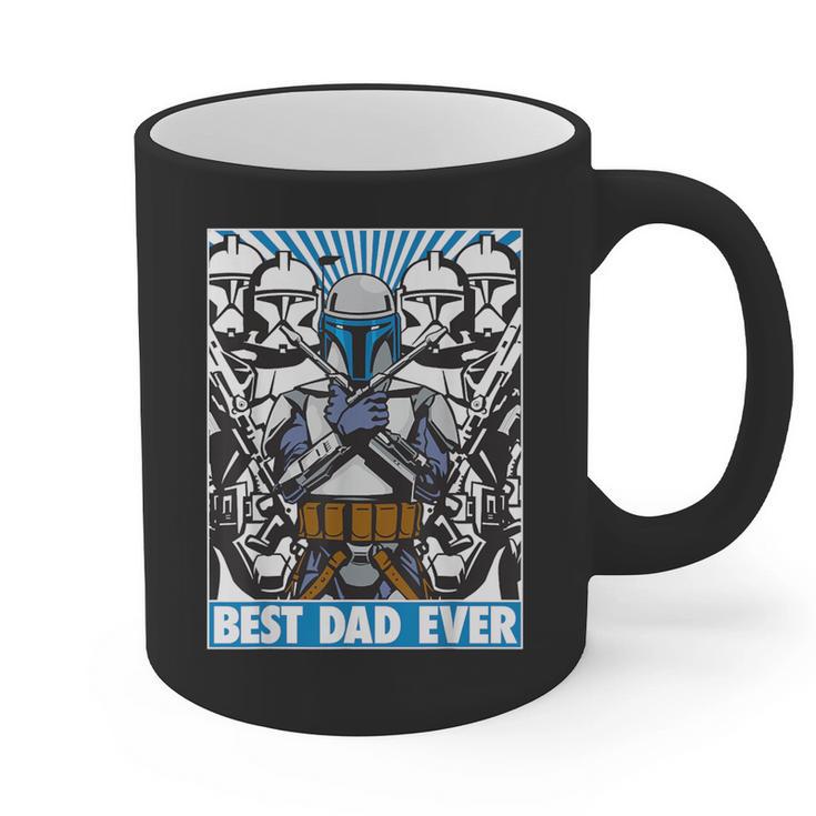 Star Wars Father's Day Jango Fett Best Dad Ever Graphic Print Coffee Mug