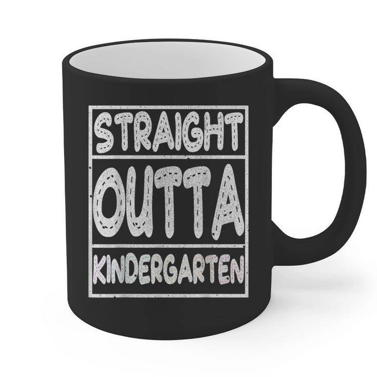 Straight Outta Kindergarten Shirt Great Graduation Idea Graphic Print Coffee Mug