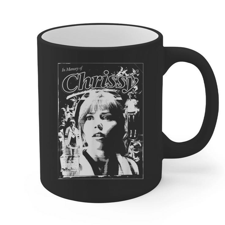 Stranger Things Hellfire Club Chrissy In Memory Of Graphic Print Coffee Mug