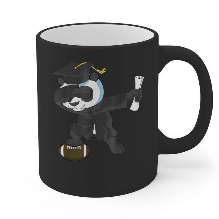 Student Graduation 2022 Panda Football Boys Girls Teenager Graphic Print Coffee Mug