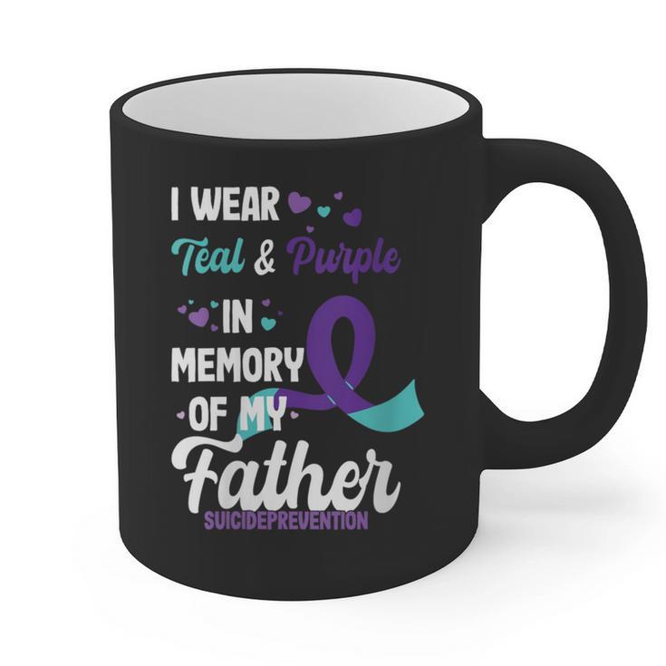 Suicide Prevention Awareness In Memory Of Father Graphic Print Coffee Mug
