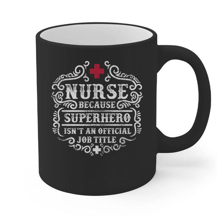 Superhero Nurse RN Graduation Thanks Shirt Graphic Print Coffee Mug