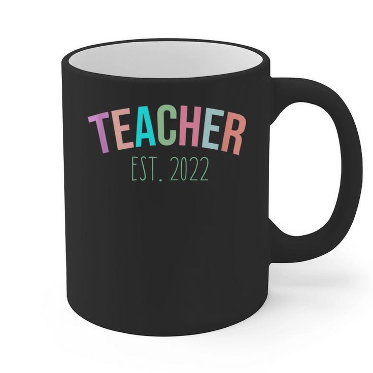 TEACHER Teacher Graduation Kindergarten Teacher 2022 Graphic Print Coffee Mug