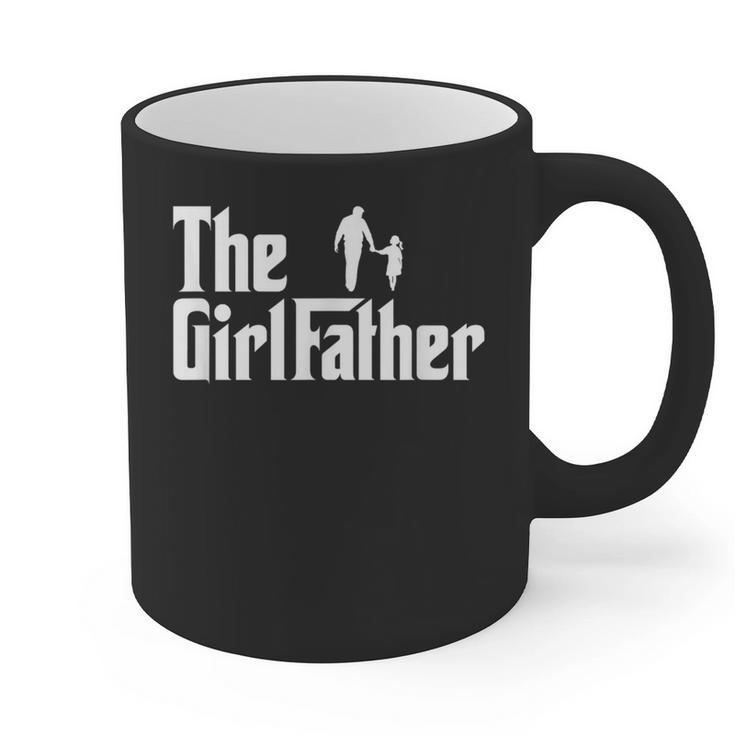 Threadrock The Girl Father Dad Of Girls Daddy Daughter Graphic Print Coffee Mug