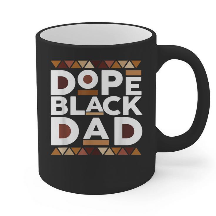 History Month Family Matching Melanin Dope Black Dad Graphic Print Coffee Mug