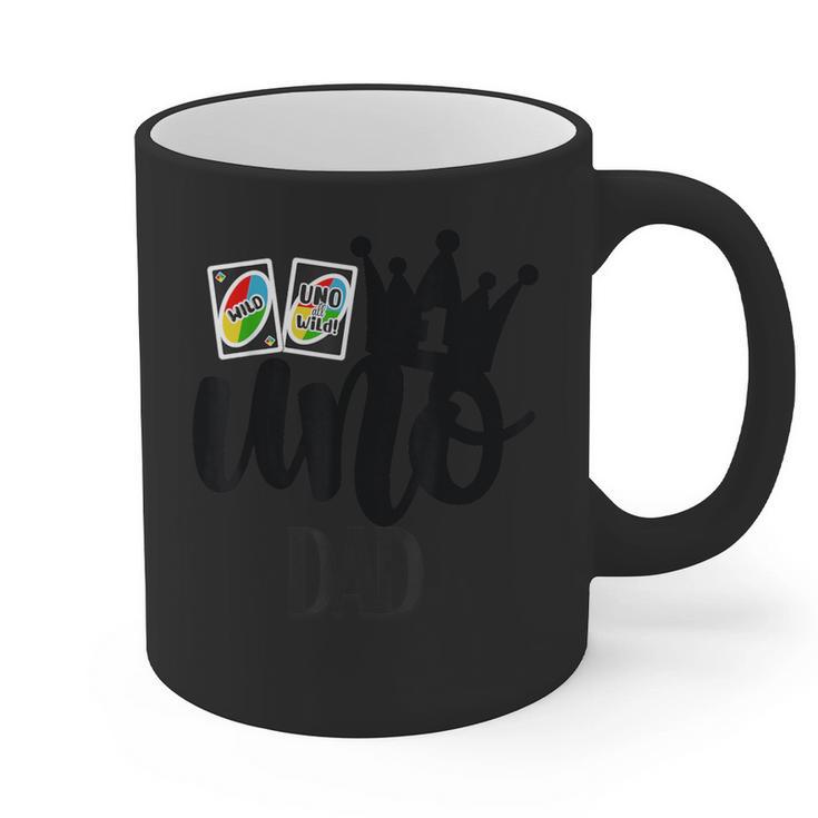 Uno 1st Birthday Dad Graphic Print Coffee Mug