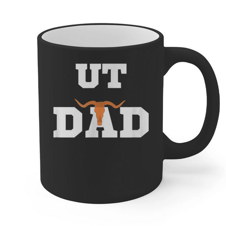 UT Austin Dad Shirt Ut Austin Dad Graphic Print Coffee Mug