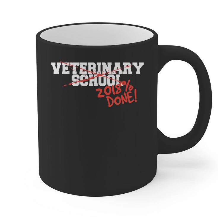 Veterinary School Graduation Class Of 2018 Graphic Print Coffee Mug