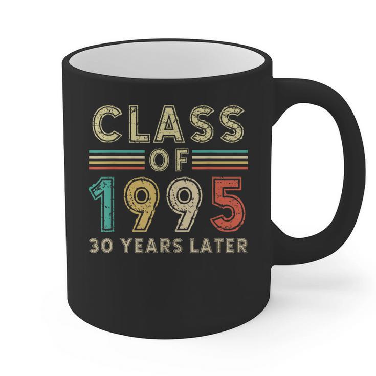 Vintage Class Of 1995 30th Reunion Alumni Graduation Party Graphic Print Coffee Mug