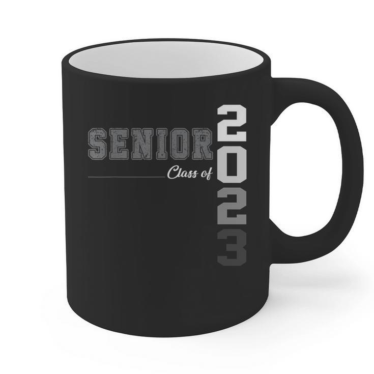 Vintage Senior Class Of 2023 Senior Graduation 2023 Graphic Print Coffee Mug