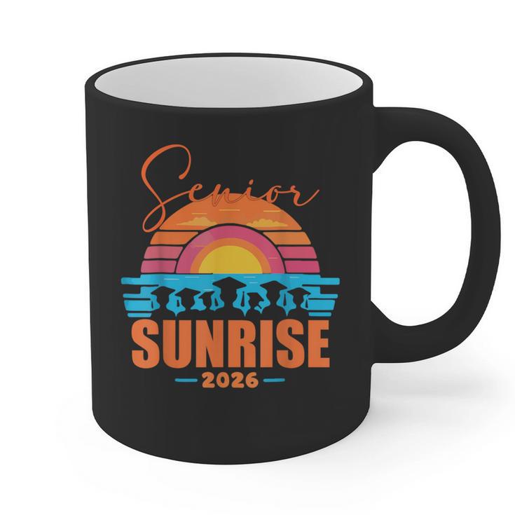 Vintage SENIOR SUNRISE 2026 Seniors Of Class Graduation Graphic Print Coffee Mug