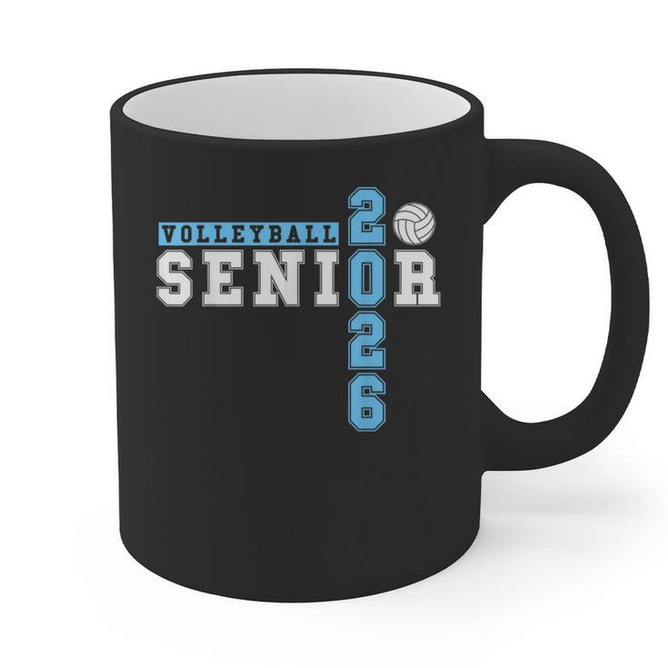 Volleyball Senior Night Volleyball Senior 2026 Graduation 39 Graphic Print Coffee Mug