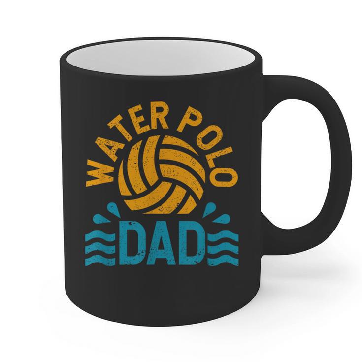 Water Polo Dad Father's Day Sports Fan Player Coach Daddy Graphic Print Coffee Mug