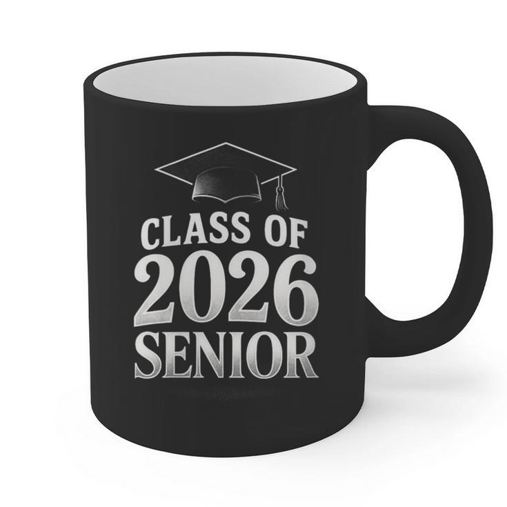 Women's Class Of 2026 Senior Graduation School College Graphic Print Coffee Mug